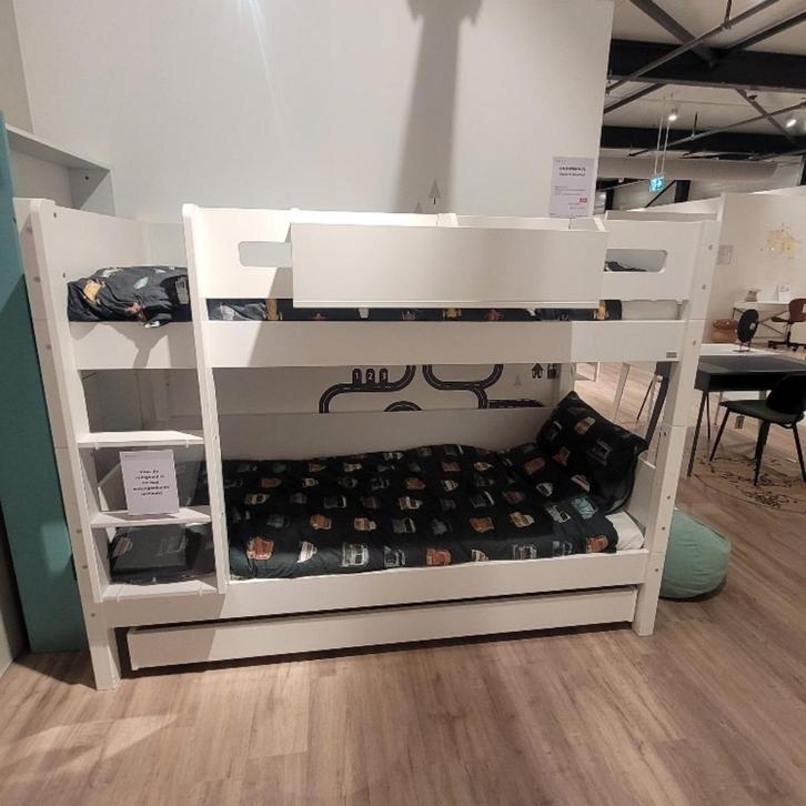 Manis-h HODER Stapelbed  90 x 200 cm, Kinderen en Baby's, Kinderkamer | Stapelbedden en Hoogslapers, Zo goed als nieuw, Stapelbed