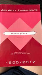Jurisprudentie Burgerlijk recht 1905-2017, Ophalen of Verzenden, Zo goed als nieuw