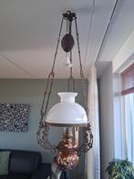 Antieke olie hanglamp, Antiek en Kunst, Ophalen