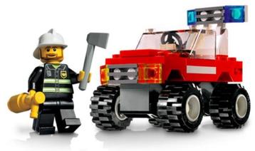 LEGO City - Fire Car (7241) beschikbaar voor biedingen
