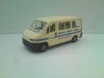 Rietze Fiat Ducato airport shuttle bus.  1/87 schaalmodel, Ophalen of Verzenden, Zo goed als nieuw, Auto, Rietze