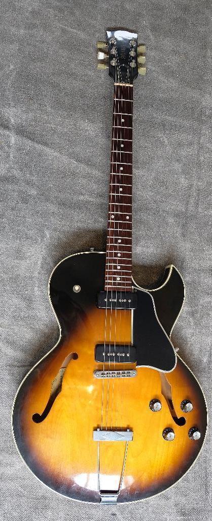 Gibson ES 135 met P100 elementen - in zéér goede staat! , Muziek en Instrumenten, Snaarinstrumenten | Gitaren | Elektrisch, Gebruikt