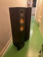 Paar Klipsch R-24F, Zo goed als nieuw, 120 watt of meer, Front, Rear of Stereo speakers, Ophalen