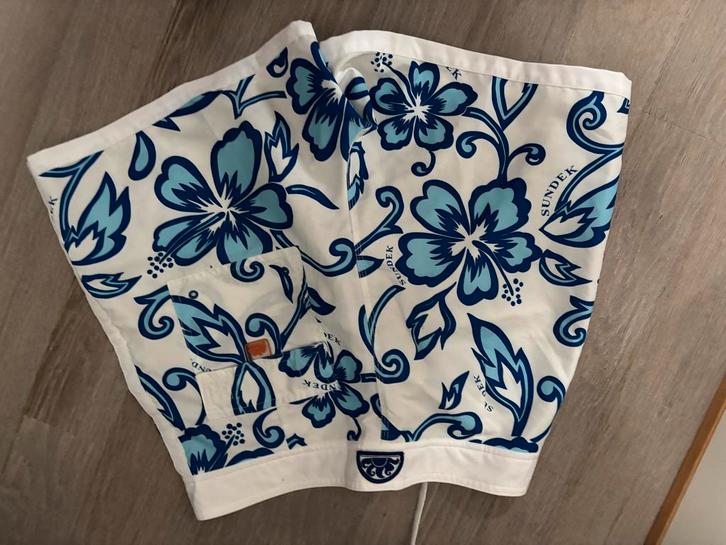 Sundek zwembroek nieuw, Kleding | Heren, Badmode en Zwemkleding, Zwemshort, Maat 48/50 (M), Blauw, Ophalen of Verzenden