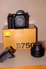 NIKON D750 met Nikon 50mm 1,8 lens, Spiegelreflex, Gebruikt, Ophalen of Verzenden, 24 Megapixel