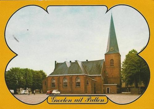 AK Putten kerk Daf Mini VW Citroën, Verzamelen, Ansichtkaarten | Nederland, Gelopen, Gelderland, 1960 tot 1980, Ophalen of Verzenden