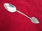 Zilver Lepeltje met Blaadje Gemerkt Zwaardje 11.5 cm 12 Gram, Ophalen of Verzenden, Zilver