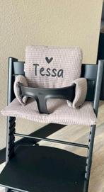 Kinderstoel kussens met geborduurde naam  naar wens!, Kinderen en Baby's, Kinderstoelen, Nieuw, Ophalen of Verzenden, 7586rt, Meegroeistoel