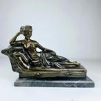 Bronzen sculptuur paolina Borghese * Venus Victrix* Ca. 1960, Antiek en Kunst, Ophalen of Verzenden