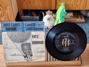 Fats Domino-Who cares(117) 5 euro vaste prijs beschikbaar voor biedingen