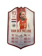 Andy van der Meijde gesigneerde Ajax FIFA Kaart (XL), Spelerskaart, Ophalen of Verzenden, Zo goed als nieuw, Ajax