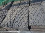 330 antieke iron bricks/ droptegels, Ophalen, Gebruikt, Overige typen