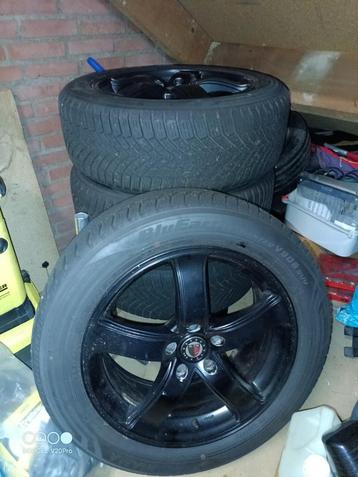 Te koop winterbanden met 18' velgen voor de Mitsubishi Outl. beschikbaar voor biedingen