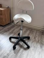 Verstelbare zadelkruk op wielen, Huis en Inrichting, Ophalen, Zo goed als nieuw