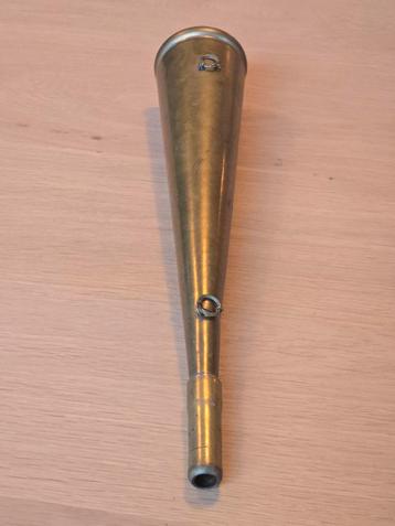 Prachtige antieke koperen Scheepstoeter / misthoorn €20 beschikbaar voor biedingen