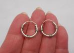 Zilveren oorringen unisex nr.595