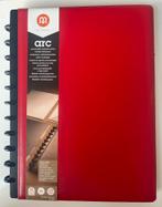 Trendy leren schrijfmap met papier A4 twv €54,90, Ophalen of Verzenden, Nieuw, A4