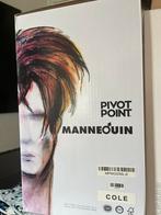 Oefenhoofd Pivot echt haar voor kappersopleiding, Ophalen, Nieuw, Overige typen