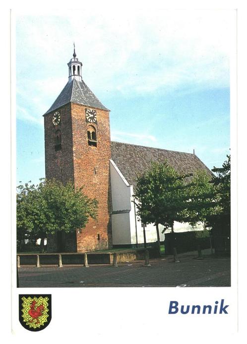 942365 Bunnik Utr Gelopen met postzegel Stempel, Verzamelen, Ansichtkaarten | Nederland, Gelopen, Utrecht, Ophalen of Verzenden