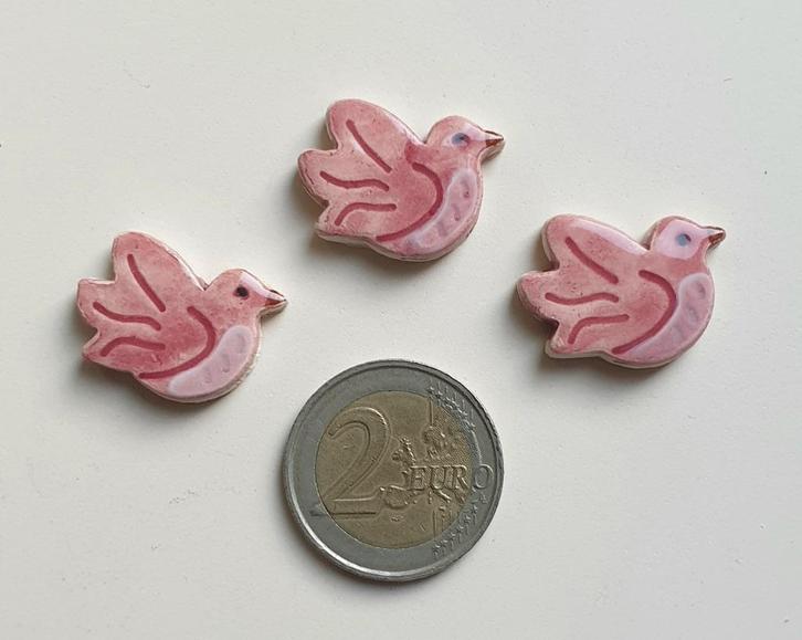 Mozaïek steentjes handgemaakte keramiek vogeltjes, O4D, Hobby en Vrije tijd, Knutselen, Nieuw, Materiaal, Ophalen of Verzenden