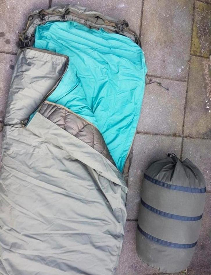 M90 leger slaapzak KLu (Luchtmacht), ZGAN, Complete set, Verzamelen, Militaria | Algemeen, Luchtmacht, Overige typen, Nederland