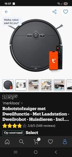 Robotstofzuiger Cleandays met dweilfunctie en app besturing, Witgoed en Apparatuur, Stofzuigers, Ophalen of Verzenden, Zo goed als nieuw