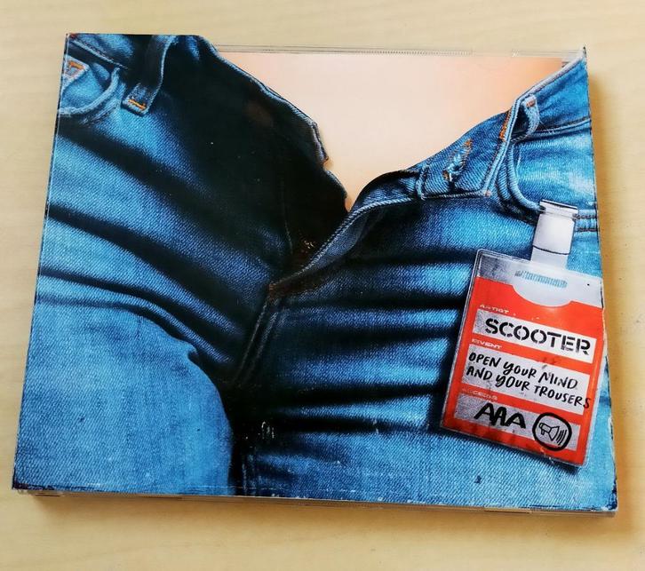 Scooter - Open Your Mind And Your Trousers CD 2024, Cd's en Dvd's, Cd's | Dance en House, Zo goed als nieuw, Dance Populair, Ophalen of Verzenden