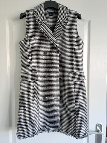 Overgooier jurk zwart wit pied-de-poule maat 176 Nik&Nik beschikbaar voor biedingen