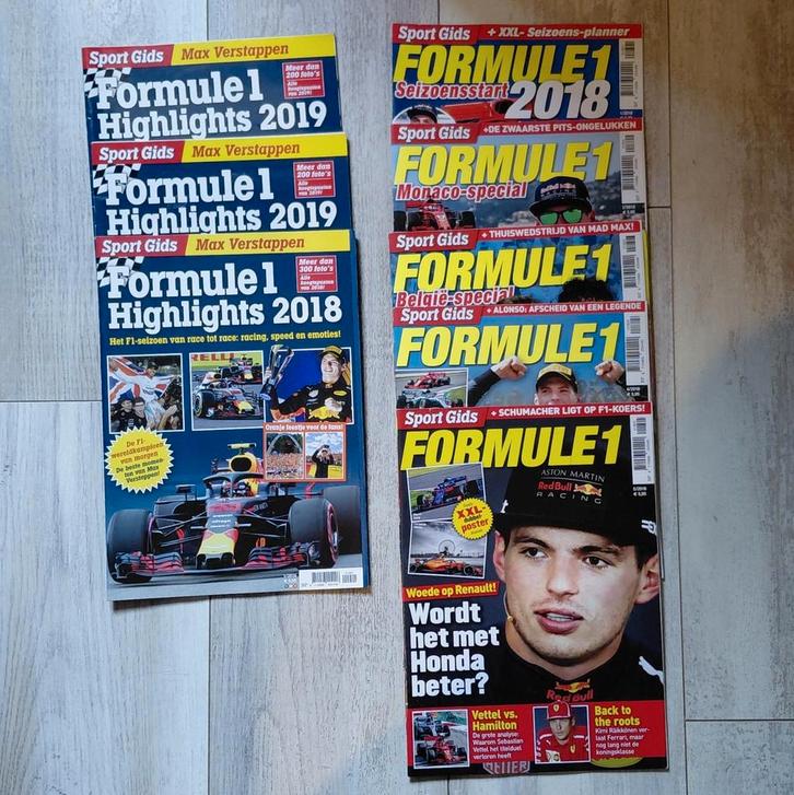Te koop - F1 magazines, Verzamelen, Automerken, Motoren en Formule 1, Zo goed als nieuw, Formule 1, Ophalen of Verzenden
