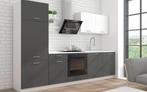 keuken lucky, Huis en Inrichting, Overige materialen, Zwart, Nieuw, Enkelwandige keuken