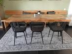 Eetkamertafel, Huis en Inrichting, Tafels | Eettafels, Ophalen, Overige materialen, 200 cm of meer, 50 tot 100 cm