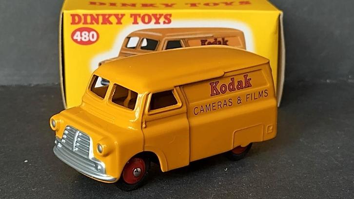 Bedford Ca Kodak 1:43 Dinky Toys Atlas Collections Pol, Hobby en Vrije tijd, Modelauto's | 1:43, Zo goed als nieuw, Bus of Vrachtwagen
