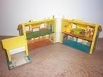 Vintage play family poppenhuis Fisher Price - 1969, Ophalen of Verzenden, Gebruikt, Speelset