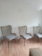 3 superleuke rotanstoelen eigenlijk nieuw, Huis en Inrichting, Stoelen, Ophalen, Zo goed als nieuw, Eén