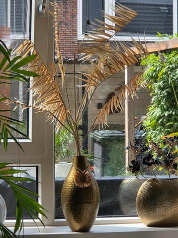 Gouden Vaas met Ibiza Takken beschikbaar voor biedingen