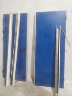 Garagedeur klapdeur deur pand zware deur metaal massief, Ophalen of Verzenden, Zo goed als nieuw