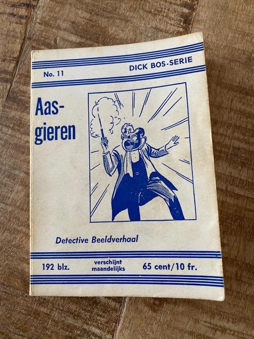 Dick Bos - No 11 - Aasgieren - Nooitgedacht, Boeken, Stripboeken, Eén stripboek, Ophalen of Verzenden