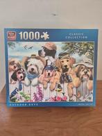 King Puzzel 1000 Stukjes - Honden Classic Collection, Ophalen of Verzenden, 500 t/m 1500 stukjes, Zo goed als nieuw, Legpuzzel