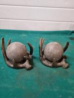 gewei theelicht kaars houder aardewerk 2 stuks, Ophalen of Verzenden, 'T Olde Gre-j, Info@toldegrej.nl, Endepoelstraat 20f Didam