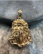 18k Gouden Jezus Hanger Massief, Sieraden, Tassen en Uiterlijk, Kettinghangers, Ophalen of Verzenden, Nieuw, Goud