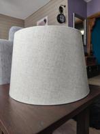 Grote lichtbeige lampenkap, Huis en Inrichting, Ophalen, 25 tot 50 cm, Beige, Rond