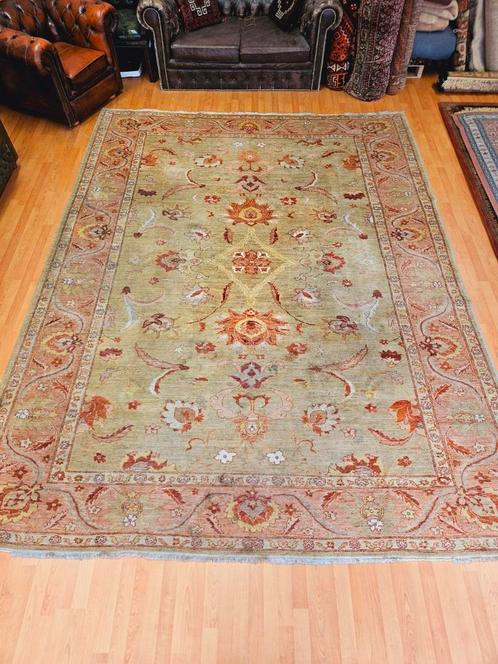 Handgeknoopt Ziegler Tapijt. Heel Uniek! Prachtige Kleuren!, Huis en Inrichting, Stoffering | Tapijten en Kleden, Gebruikt, 200 cm of meer