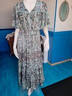 lange jurk zacht groen,zwart, grijs nieuw mt.l, Ophalen of Verzenden, Nieuw, Zwart, Onder de knie