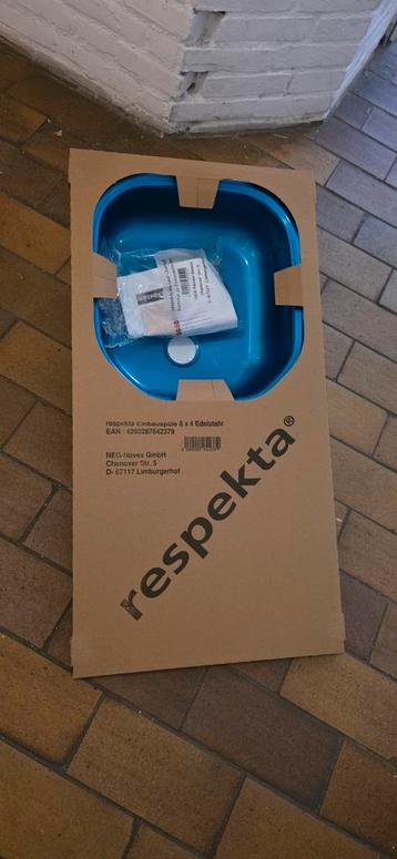Respekta Inbouwspoelbak RVS 8 x 4 beschikbaar voor biedingen