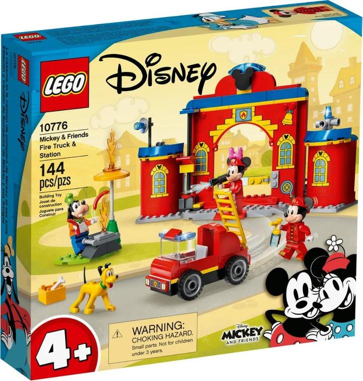 Lego 10776 Mickey & Friends Fire Station 4+: Nieuw&Sealed, Kinderen en Baby's, Speelgoed | Duplo en Lego, Nieuw, Lego, Complete set