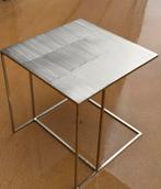 MINOTTI | LEGER | iconische bijzettafels design Dordoni, 45 tot 60 cm, Minder dan 55 cm, Metaal of Aluminium, Rond