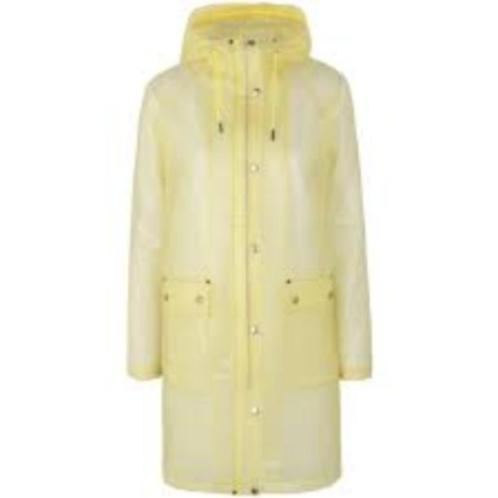 VAN 130 VOOR 40 / ILSE JACOBSEN RAIN134 YELLOW MAAT  38., Kleding | Dames, Jassen | Zomer, Nieuw, Maat 38/40 (M), Geel, Ophalen of Verzenden