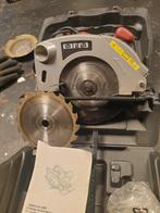 Handcirkelzaag Gamma, weinig gebruikt + extra's, Ophalen, Cirkelzaag, Zo goed als nieuw, 30 tot 70 mm