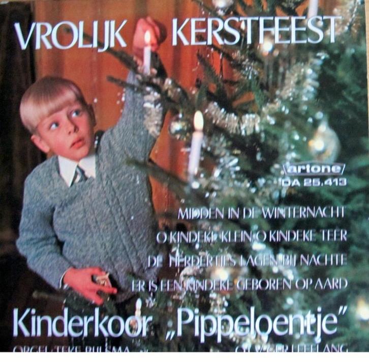 KERST  1965       Kinderkoor Pippeloentje   , Cd's en Dvd's, Vinyl Singles, Zo goed als nieuw, EP, Kinderen en Jeugd, 7 inch, Verzenden