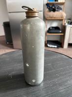 Vintage Metalen Waterfles, Antiek en Kunst, Antiek | Tin, Ophalen of Verzenden